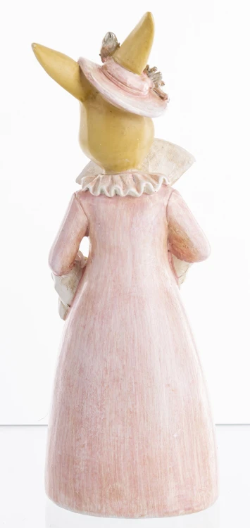 Figurka Królik Dama z Wachlarzem