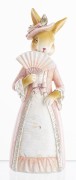 Figurka Królik Dama z Wachlarzem