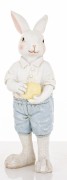 Figurka Wielkanocna Królik z Jajkiem Ozdoba
