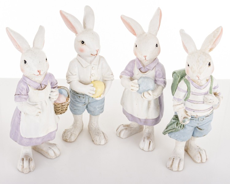 Figurka Wielkanocna Królik Podróżnik Zajączek