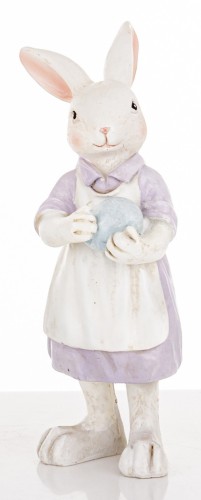Figurka Wielkanocna Króliczka z Jajkiem