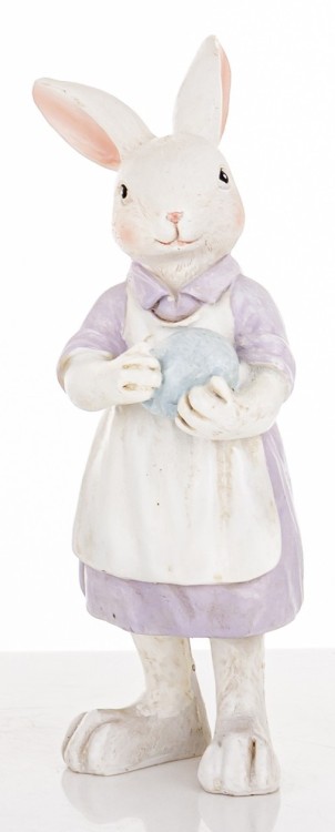 Figurka Wielkanocna Króliczka z Jajkiem