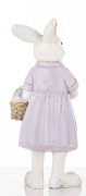 Figurka Wielkanocna Króliczka z Koszyczkiem