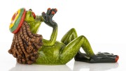 FIGURKA ŻABA RASTA REGGAE RELAX PREZENT