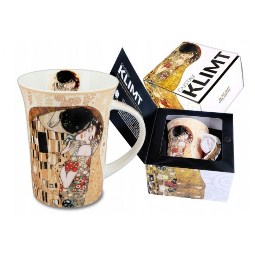 Kubek 350 ml - Gustav Klimt The Kiss CARMANI