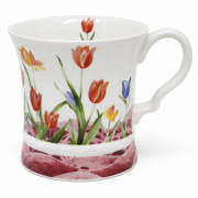 KUBEK CERAMICZNY TULIPANY PREZENT 350ML 9,5x11,5CM