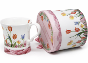 KUBEK CERAMICZNY TULIPANY PREZENT 350ML 9,5x11,5CM
