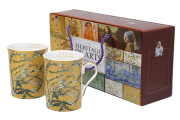 ZESTAW 2 KUBKÓW 300ML VAN GOGH KWITNĄCY MIGDAŁOWIEC