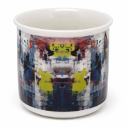 KUBEK CERAMICZNY 400ML CZARNY KOT ART 9x13CM PREZENT DLA KOCIARY