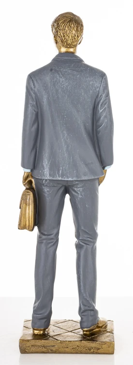 FIGURKA MĘŻCZYZNA BIZNESMEN ELEGANCKI PREZENT 25x7CM