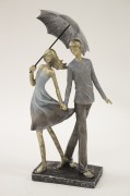 FIGURKA PARA POD PARASOLEM DEKORACJA NA PREZENT 37CM