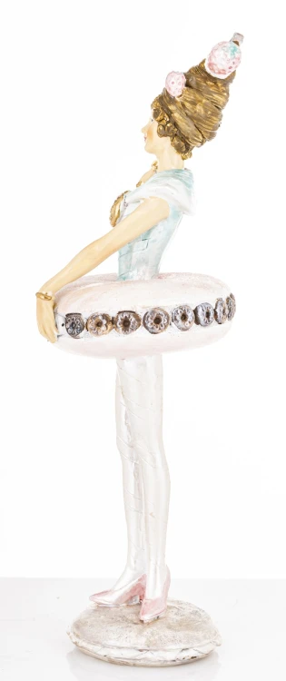 Figurka Baletnica 25,5x9,5x8 W PASTELOWYCH KOLORACH