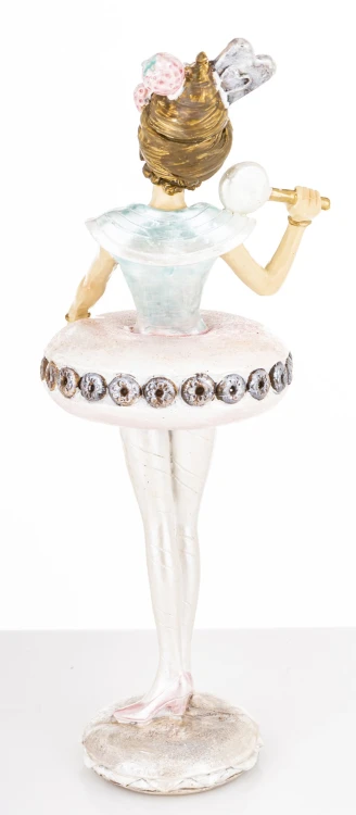 Figurka Baletnica 25,5x9,5x8 W PASTELOWYCH KOLORACH