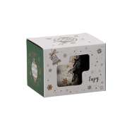 ŚWIĄTECZNY KUBEK PORCELANOWY 320 ML GWIAZDA