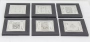 PODKŁADKI KPL. 6 SZT. 8×12,5×12,5 cm