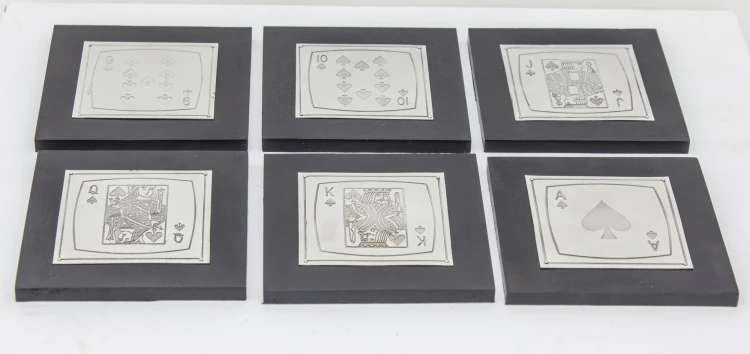 PODKŁADKI KPL. 6 SZT. 8×12,5×12,5 cm