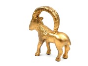 FIGURKA DEKORACYJNA KOZIOROŻEC 23,5cm ALUMINIUM