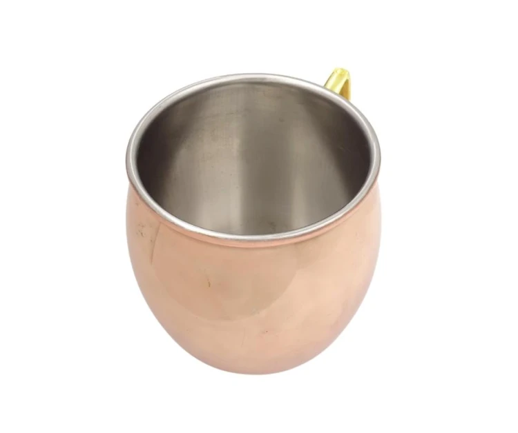 KUBEK ZE STALI NIERDZEWNEJ POKRYTY MIEDZIĄ 500ML 9 x 11 x 8.5 cm