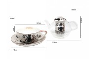 ZESTAW TEA FOR ONE FILIŻANKA+DZBANEK