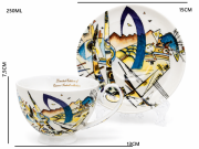 KOMPLET 2 FILIŻANEK ART GALLERY KANDINSKY 250ml