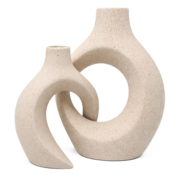 WAZON CERAMICZNY PODWÓJNY H16CM