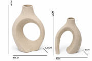WAZON CERAMICZNY PODWÓJNY H16CM