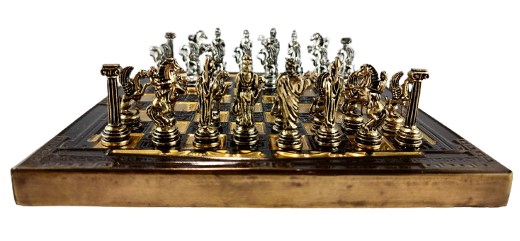 Elegancki Komplet do gry w szachy - 16X16 cm