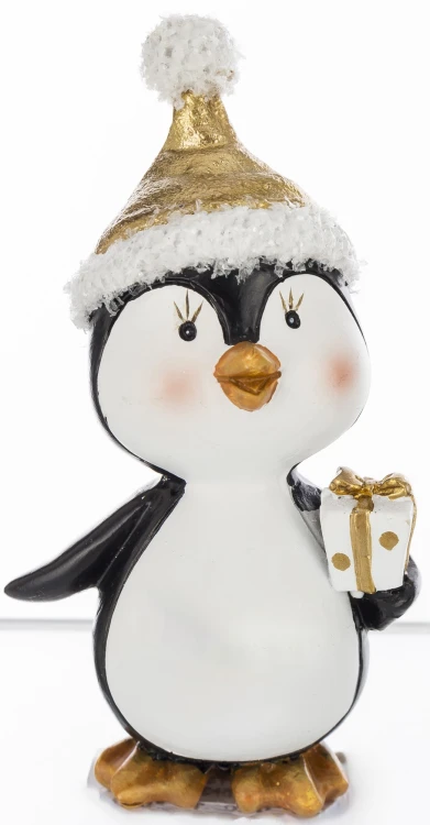 FIGURKA PINGWINEK 9x5x3,5 Z PREZENTEM