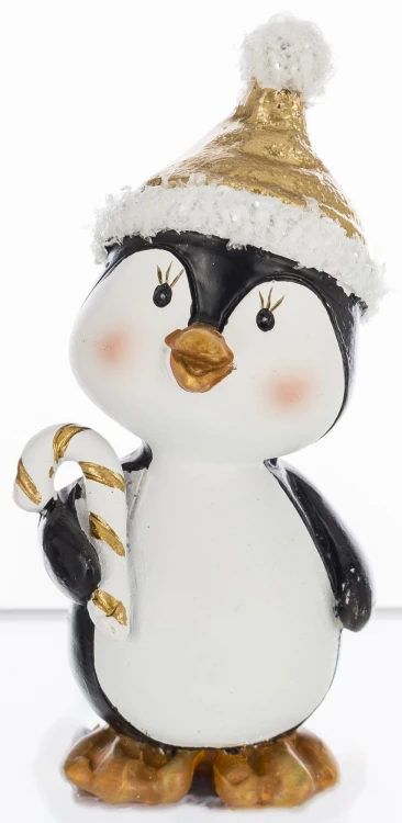 FIGURKA PINGWINEK 9x5x3,5 Z LASKĄ