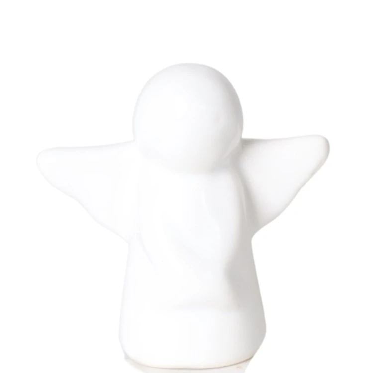 ANIOŁ CERAMICZNY BIAŁY MINI 5x2,5x5 cm
