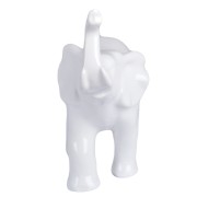 FIGURKA SŁOŃ BIAŁY DUŻY 16,5X8,5X19 CM