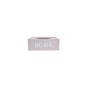 PUDEŁKO NA CHUSTECZKI BEŻOWE HOME 26X15X10CM