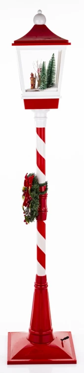 Dekoracja Latarnia Z Pozytywką Led 186x38x38
