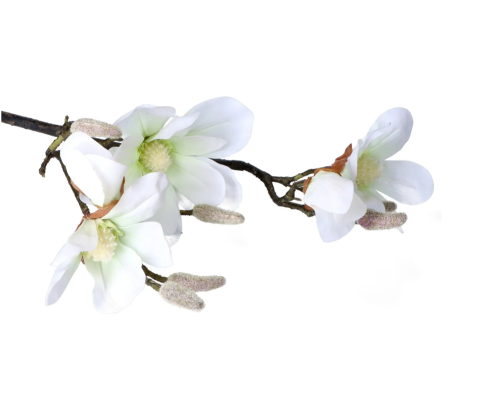 sztuczny kwiat magnolia gałązka