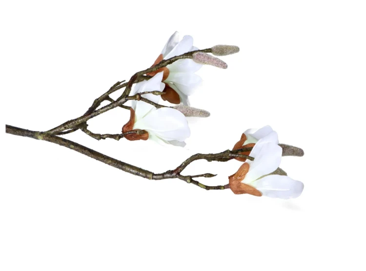 sztuczny kwiat magnolia gałązka