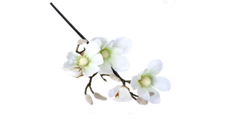 sztuczny kwiat magnolia gałązka
