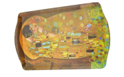 TACA PROSTOKĄTNA KLIMT POCAŁUNEK 35X22,5X2 CM