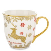 Porcelanowy Kubek Świąteczny 560 ml w Ozdobnym Pudełku