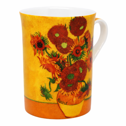 Kubek Porcelanowy 300 ml Słoneczniki SUNFLOWERS Vincent van Gogh