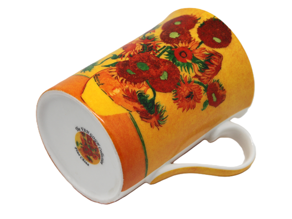 Kubek Porcelanowy 300 ml Słoneczniki SUNFLOWERS Vincent van Gogh