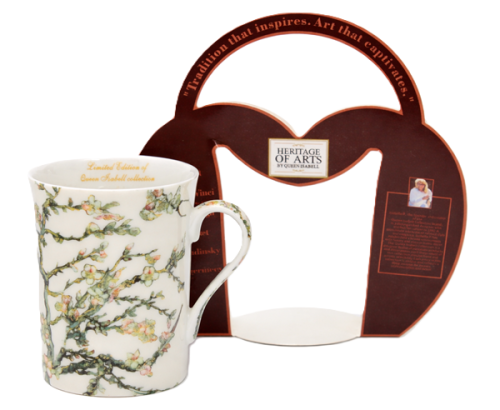 Kubek Porcelanowy 300 ml Kwitnący Migdałowiec Vincent van Gogh