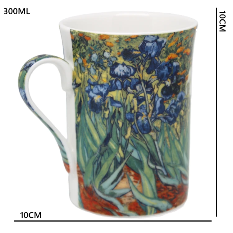 Kubek Porcelanowy 300 ml Irysy Vincent van Gogh Irises