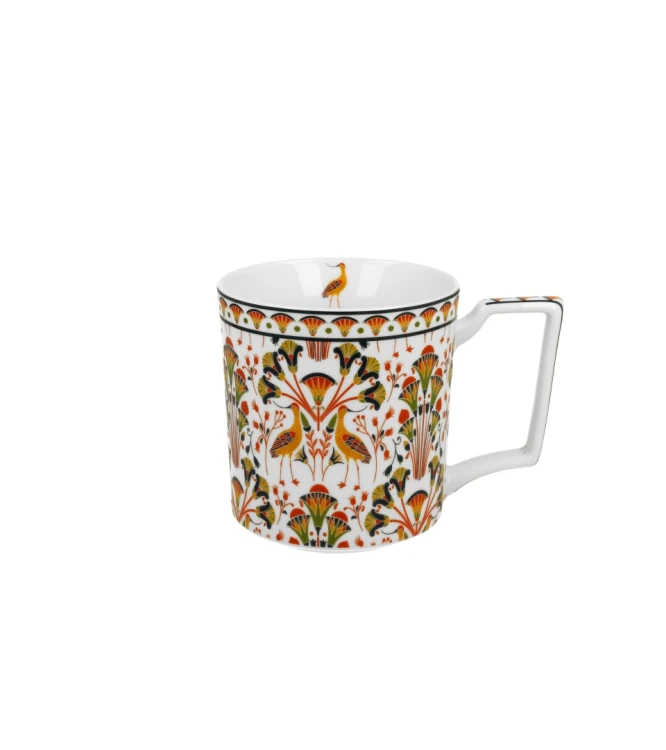 Kubek Porcelanowy XXL 750 ml HERON CZAPLA – Geometric