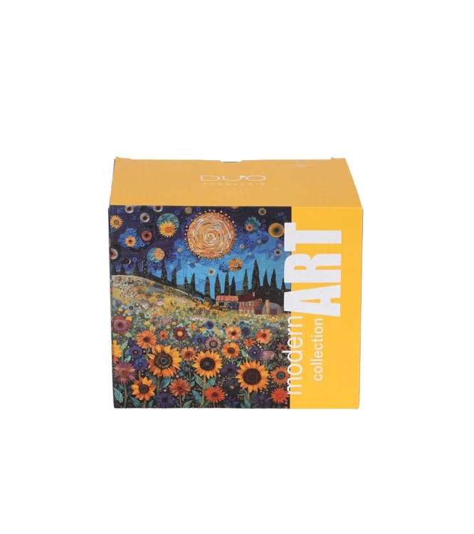 Kubek Porcelanowy XXL 750 ml SUNFLOWER FIELD – Modern