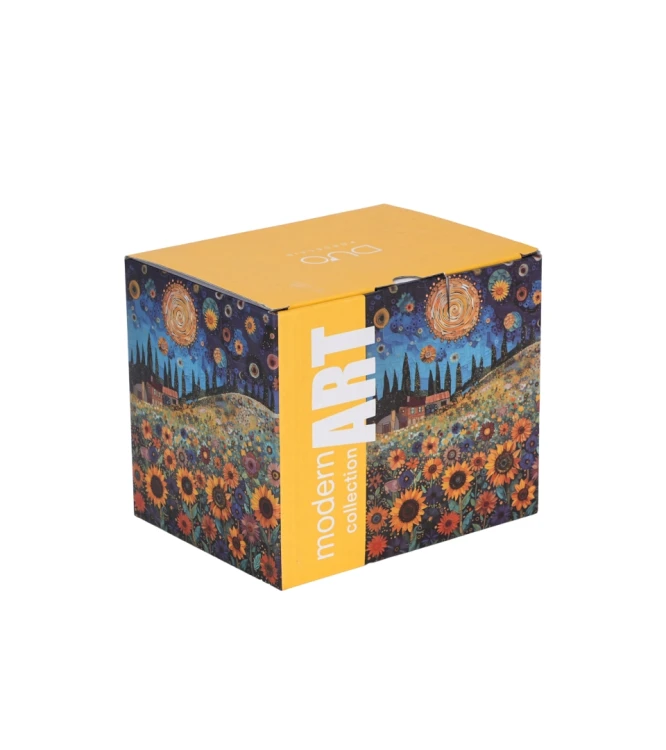 Kubek Porcelanowy XXL 750 ml SUNFLOWER FIELD – Modern