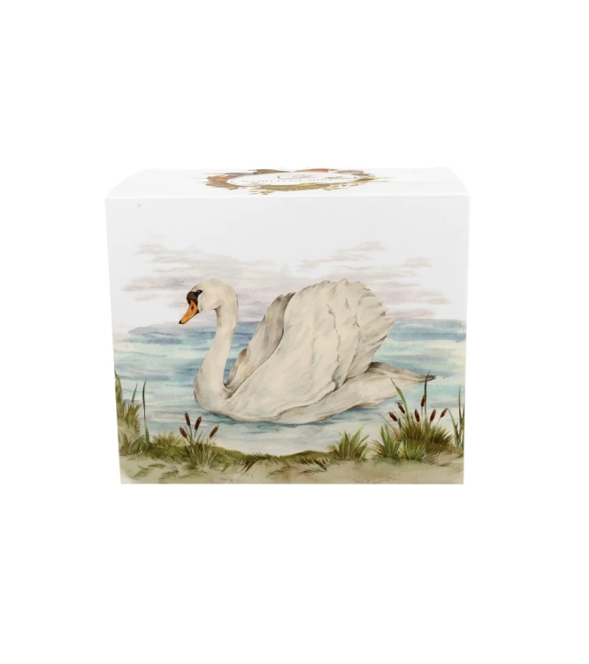 Kubek Porcelanowy XXL 1000 ml ŁABĘDŹ – Ptasi Świat / Animals