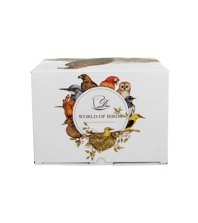 Kubek Porcelanowy XXL 1000 ml ŁABĘDŹ – Ptasi Świat / Animals