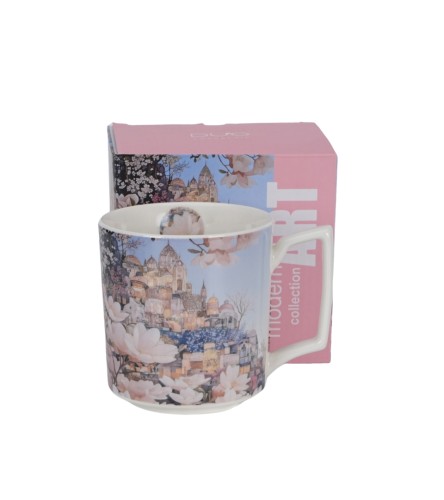 Kubek Porcelanowy XXL 750 ml CITY OF MAGNOLIAS – Modern