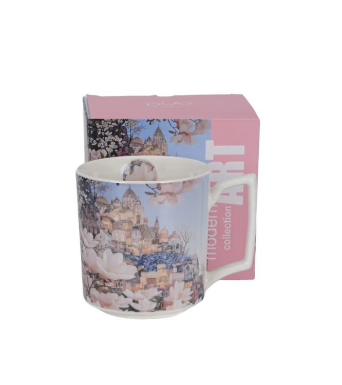 Kubek Porcelanowy XXL 750 ml CITY OF MAGNOLIAS – Modern