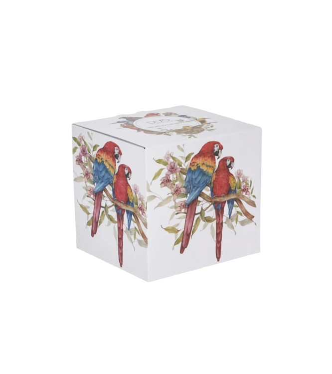 Kubek Porcelanowy 400 ml PAPUGA ARA SZKARŁATNA – Ptasi Świat / Animals
